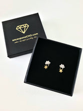 Charger l'image dans la galerie, Boucles d'oreilles délicates nuage & étoile daydreamer