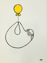 Load image into Gallery viewer, Slow motion | sloth | 12x16