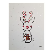 Charger l'image dans la galerie, bonbon | lapin jackalope | 12x16