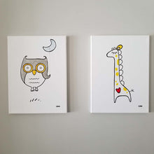 Load image into Gallery viewer, night owl 12x16