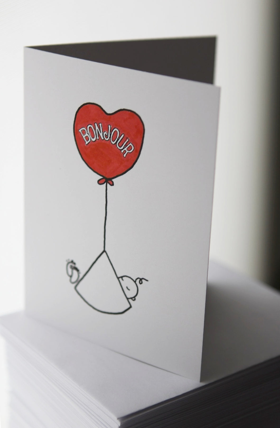 bonjour baby | Greeting Cards