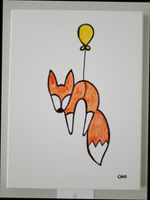 Load image into Gallery viewer, crazy Like a fox 12x16