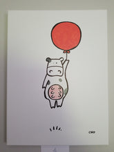 Load image into Gallery viewer, moo | cow ox oxen bull | 12x16