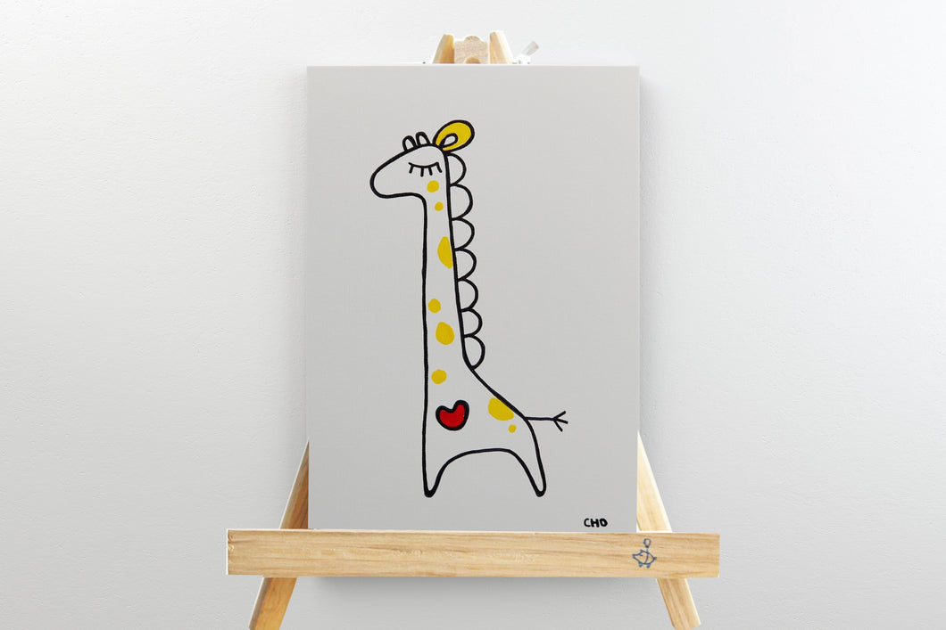 mini heart giraffe