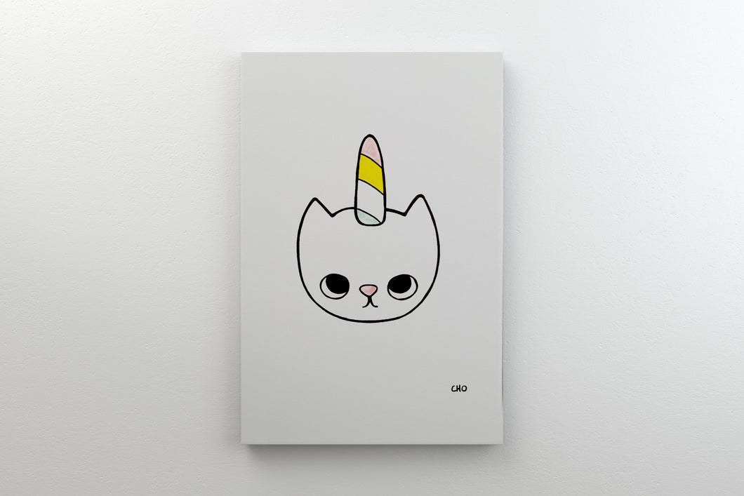 unicat | cat unicorn kitten | 12x16