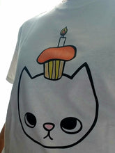 Charger l&#39;image dans la galerie, T-shirt chat cupcake

