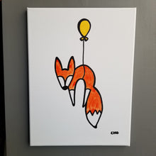Load image into Gallery viewer, crazy Like a fox 12x16

