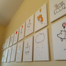 Load image into Gallery viewer, BIG flying piggie 12x16
