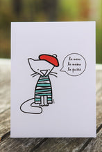 Load image into Gallery viewer, Le mew | Greeting Cards hand coloured
