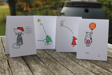 Load image into Gallery viewer, wishing on a star | Greeting Cards hand coloured

