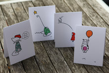 Load image into Gallery viewer, Le mew | Greeting Cards hand coloured
