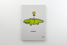 Load image into Gallery viewer, aL i Gator | aligator crocodile | 12x16
