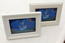 Load image into Gallery viewer, catching dreams | flying horse &amp; bunny | canvas print | framed 4x6 print
