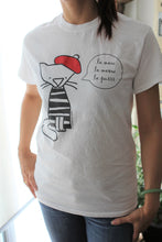Charger l&#39;image dans la galerie, Tshirt Le mew NOIR
