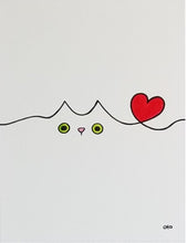 Charger l&#39;image dans la galerie, Aime la série | mew mew, bun bun &amp; ours ours Amour | 12x16
