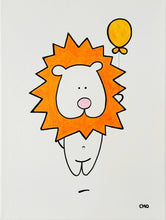 Load image into Gallery viewer, courage - Lion 12x16
