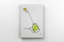 Load image into Gallery viewer, wishing on a star | frog toad | 12x16
